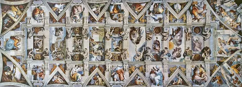 Quel peintre de la Renaissance a réalisé le plafond de la chapelle Sixtine ?