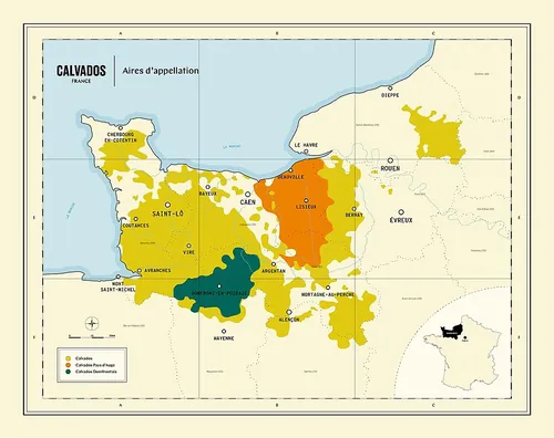 Quel spiritueux normand est obtenu par distillation de cidre ?