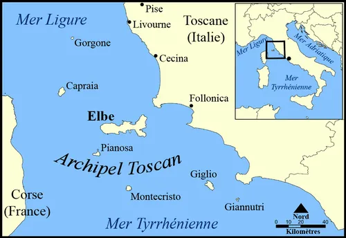 À quel pays appartient aujourd’hui l’île d’Elbe, où Napoléon Ier fut exilé en 1814-1815 ?