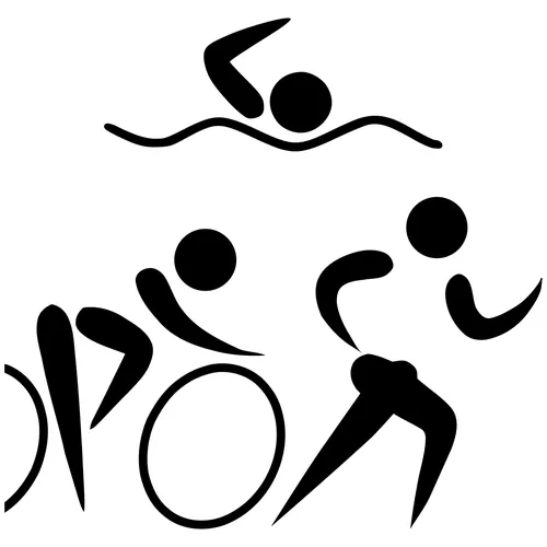 Quelles sont les trois disciplines du triathlon olympique individuel ?