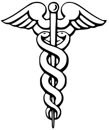 Quel symbole est couramment utilisé comme emblème des médecins ?