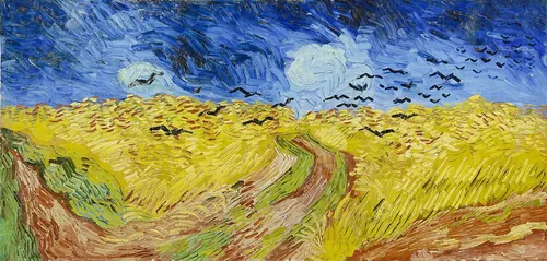 Quel peintre a peint, en 1890, « Champ de blé aux corbeaux » ?